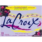 Lacroix Sparkling Water, Black Razzberry - 12 pack, 12 fl oz cans