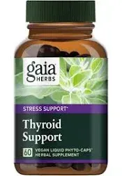 Gaia Herbs Thyroid Support 120 Caps