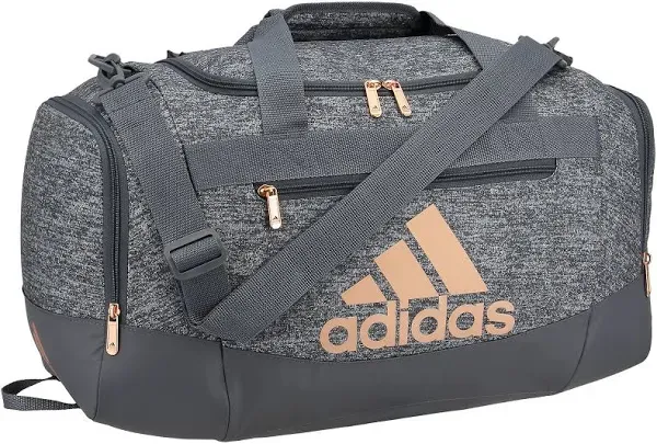 ADIDAS DIABLO MEDIUM Duffel Gym Travel Bag BLACK 2 EXTERIOR Zip POCKETS NWT $50