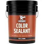 Liquid Rubber Color Sealant Hunter Green Flat Solid Water-based Mildew Resistant Mold Resistant Interior/Exterior Waterproofer (5-Gallon) Lowes.com