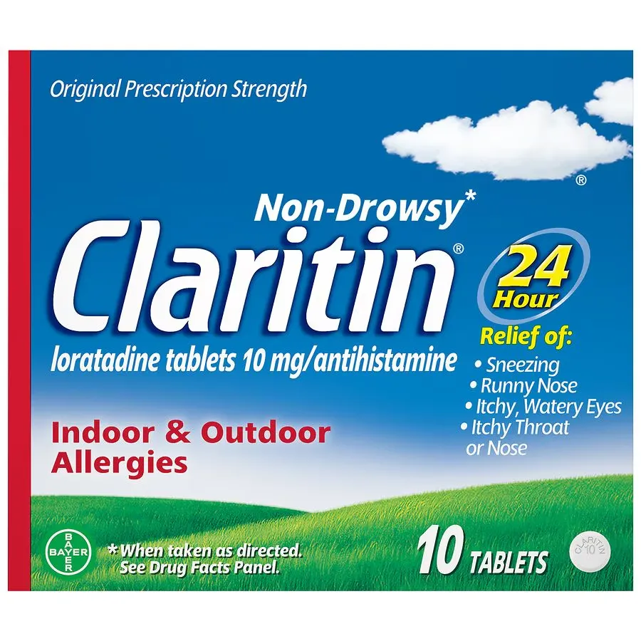 Claritin 24 Hour Non-Drowsy Allergy Relief - 10.0 ea