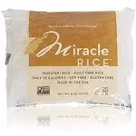 Miracle Noodle Miracle Rice - Plant Based Shirataki Rice, Keto, Vegan, Gluten-Free, Low Carb, Paleo, Dairy Free, Low Calories, Kosher, Soy Free, Non-g