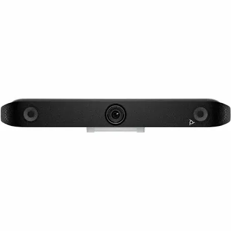 Poly Studio X52 All-In-One Video Bar with TC10 Controller Kit, 4K UHD, 60 fps, Video Conferencing, Meeting Room