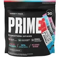 Prime Hydration+ Electrolyte Powder Sticks Variety Pack