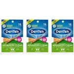 Dentek Easy Brush Interdental Cleaners, Mint, 16 Count (3-pack)