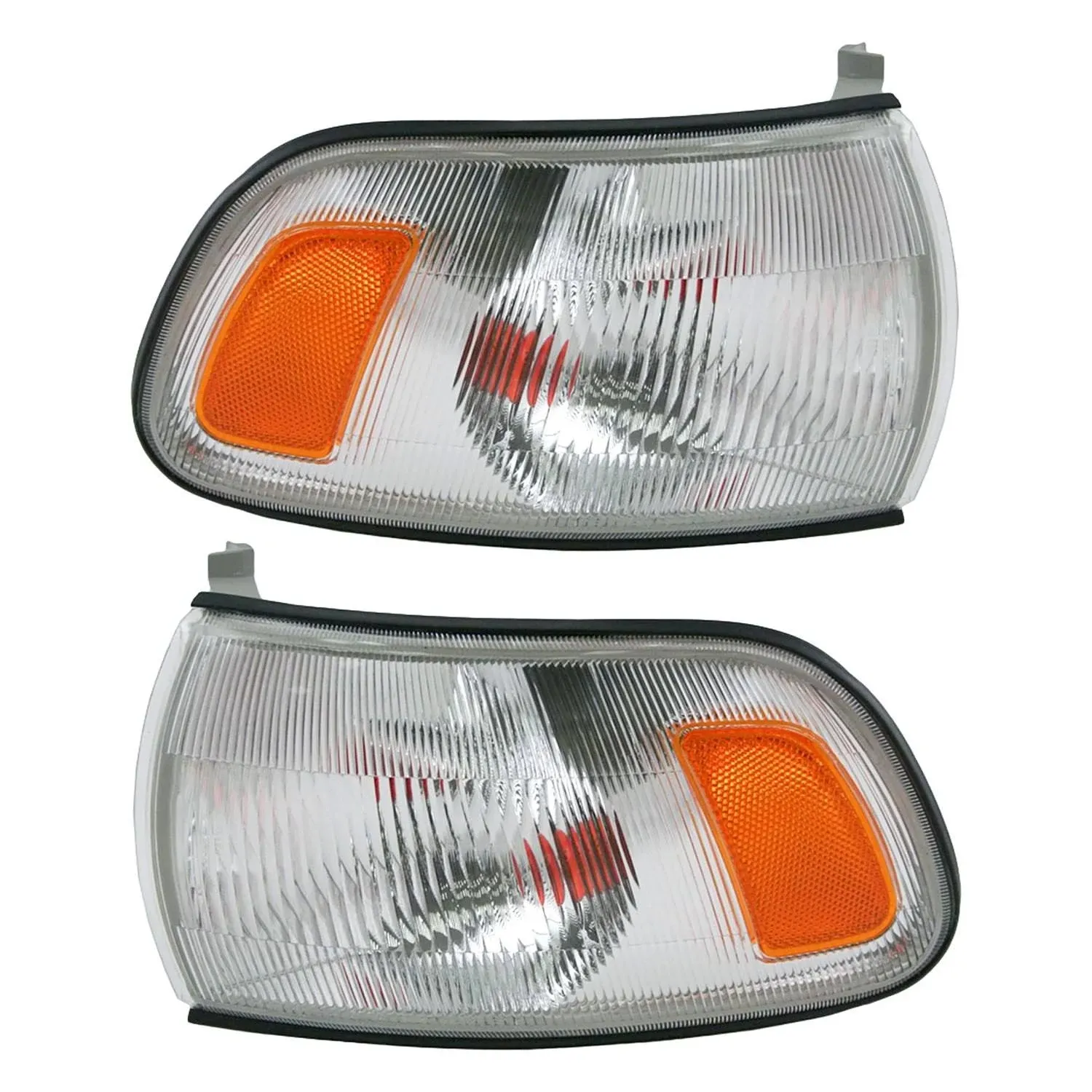 Side Marker Signal Blinker Corner Parking Light Pair Set for 91-97 Toyota Previa