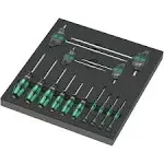 Wera 05150103001 9712 Foam Insert TORX® HF Screwdriver Set 1, 14 Pieces