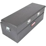 Deezee Universal Tool Box - Red Chest Black BT 46In (Txt Blk) - DZ 8546TB