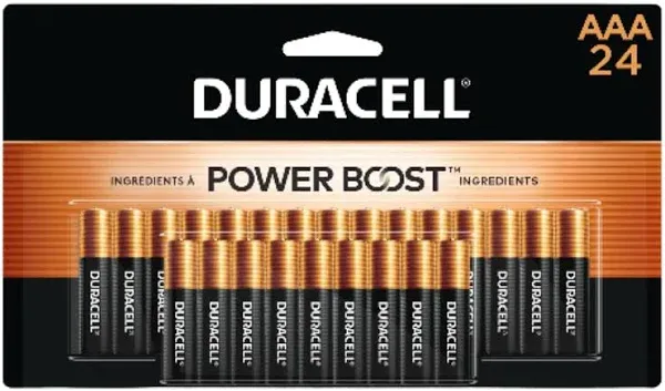 AAA Duracell Coppertop Alkaline Batteries