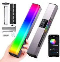 Neewer RGB1 Magnetic Handheld LED Tube Light Stick (Silver, 9.8")  From New Layer Gear  On Gear Focus