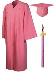 GraduationMall Matte Kindergarten Graduation Gown Cap Set with 2022 Tassel