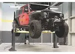 Maxjax M6K- Portable Two Post Garage Car Lift - 6,000lb weight capacity