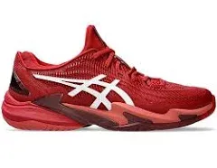 Size 11.5 - Men’s ASICS Court FF 3 NOVAK - Classic Red/White