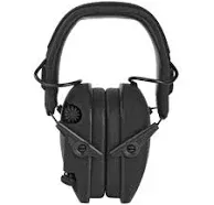 WALKERS GAME EARS Razor Patriot 23dB Black Earmuff (GWP-RSEMPAT)