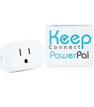 Power Pal Power Monitoring Device. Smart Plug with Power Outage Notifications via Text or Email. Monitors Power Within The Location, with or Without Connected Devices