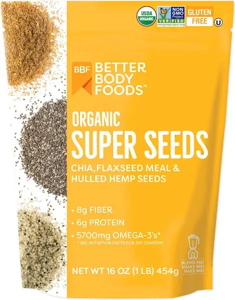 BetterBody Foods Organic Super Seeds (1 lbs)