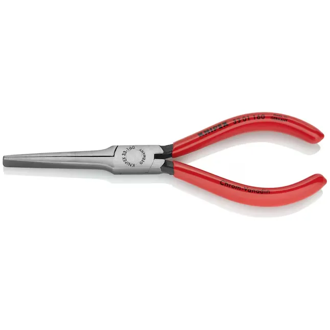 KNIPEX 6.35-in Red Needle Nose Pliers with Duckbill Shaped Jaws and Dipped Handle Lowes.com