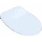 Toto SS234#01 - Slim Elongated SoftClose Toilet Seat - Cotton White