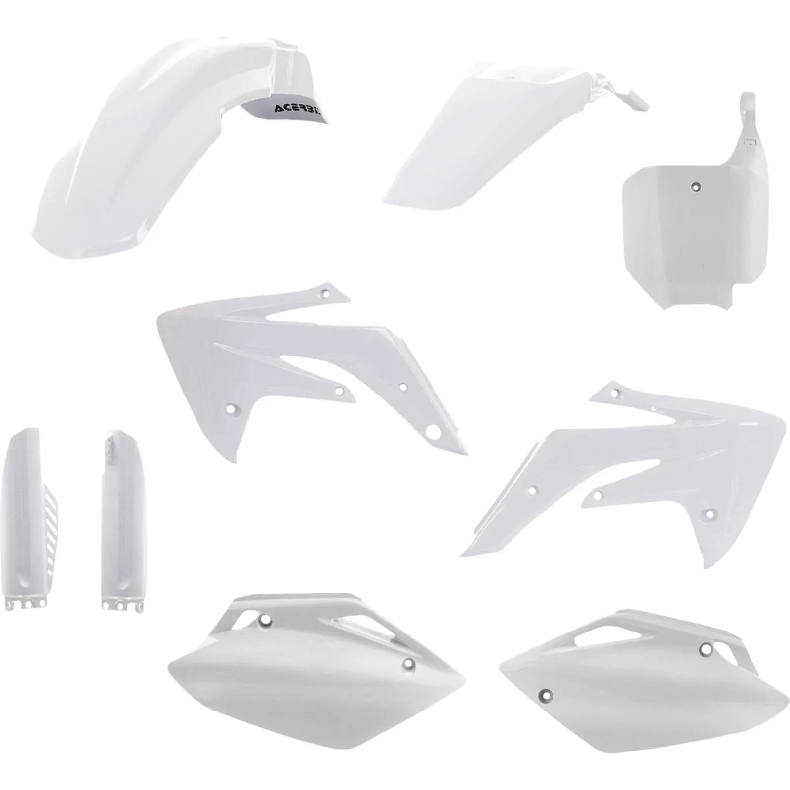 Acerbis Full Body Replacement Plastic Kit White 2977570002