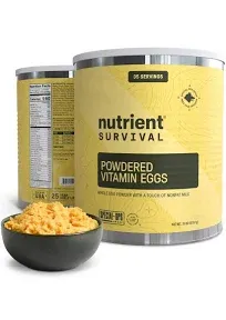 Nutrient Survival Powdered Eggs