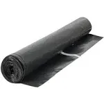 ROBERTS 70-116 Moisture Barricade 6 mil Polyethylene Film for Vinyl, Laminate SPC, Engineered Wood Floors - 300 sq. ft. Roll, Black