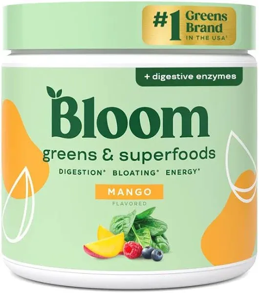 Bloom Nutrition Greens & Superfoods Powder