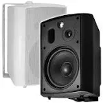 OSD 6.5" Outdoor Patio Speaker Pair 150W, 3-Way, IP54 Weather Resistant, White AP640