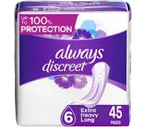 Always Discreet Extra Incontinence Pads