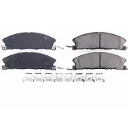 Powerstop Brakes 17-1411 Z17 Evolution Ceramic Brake Pads W/ Hardware