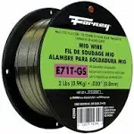 Forney Flux Core Mild Steel MIG Wire, 0.035 in. 2 lb 42302