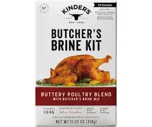 Kinder's Butcher's Brine Kit, Buttery Poultry Blend 11.25 oz