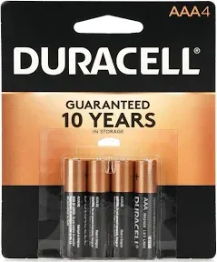 AAA Duracell Coppertop Alkaline Batteries