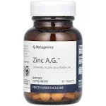 Metagenics - Zinc A.G. - 180 Tablets