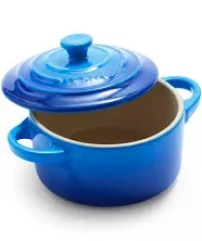 Le Creuset Mini Round Cocotte | Stoneware Olive, 8 fl. oz.