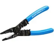 Klein Tools Long-Nose All-Purpose Tool, 8-1/4 In, 12 Awg To 22 Awg, Blue Handle