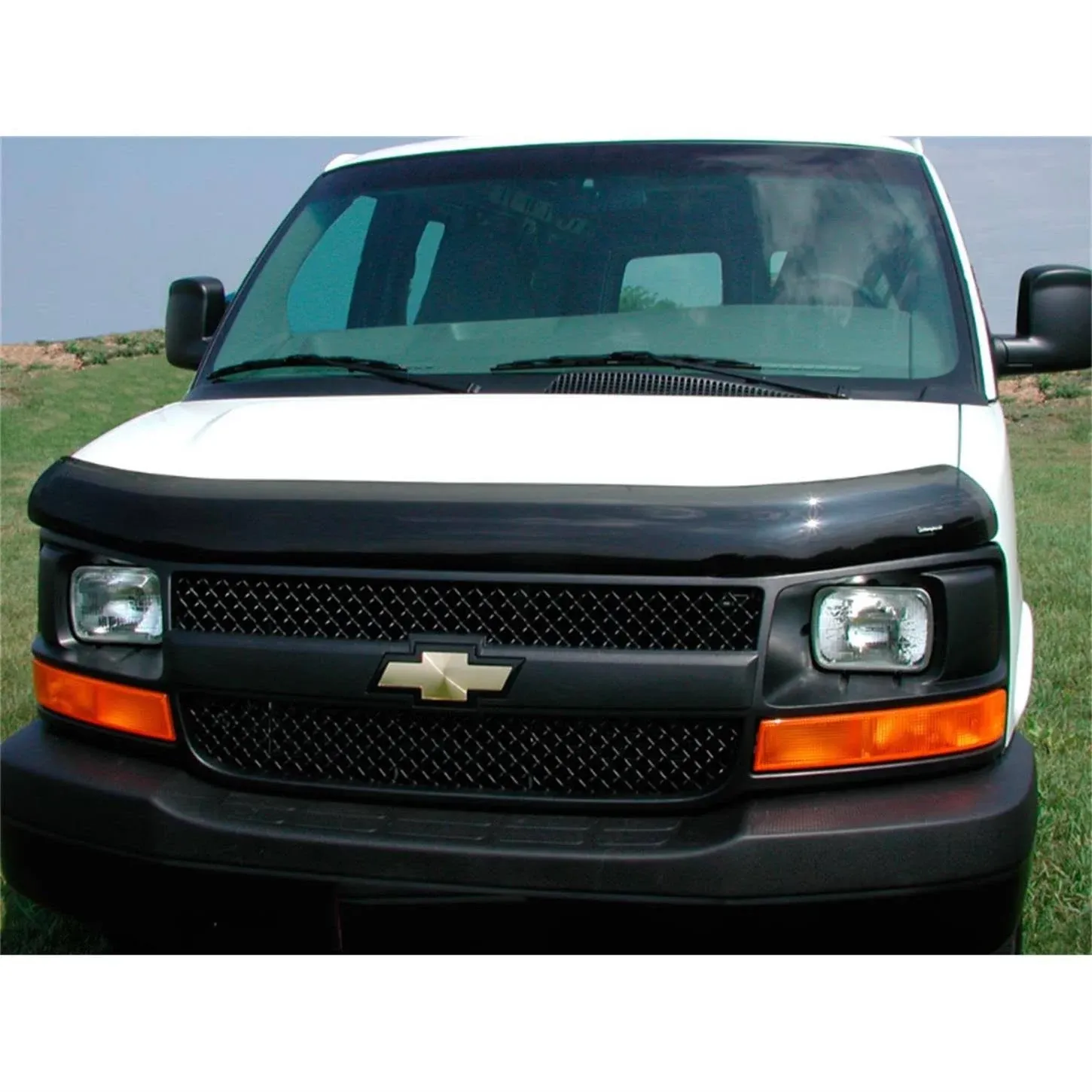 Stampede 3031-2 Vigilante Premium Hood Protector Smoke For 03-14 Chevrolet Express 1500/GMC Savana 1500 03-23 Chevrolet Express/GMC Savana 2500 3500 4500