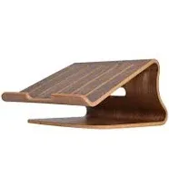 SAMDI Wood Laptop Stand for Desk,Laptop Holder Stand,Wooden Cooling Computer Holder,Suitable for Most laptops Heat Dissipation Shelf