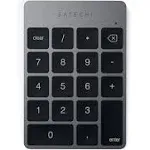 Satechi Slim Aluminum Bluetooth Wireless 18-Key Keypad Keyboard Extens