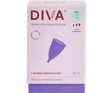 PurelyShea Organics Diva Cup Menstrual Cup Model 2