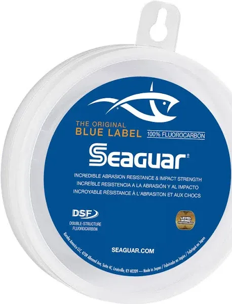 Seaguar Blue Label Fluorocarbon Leader Fishing Line 25 Yards - Choose Size 2-80