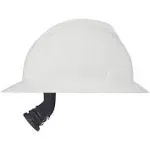 MSA V-Gard Full-Brim Hard Hat with Suspension - Polyethylene Shell, Superior Impact Protection and Self Adjusting Crown Straps - Standard Size Hard Hat