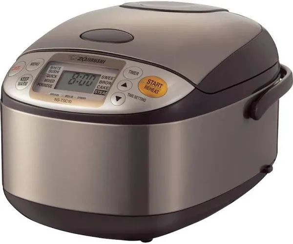  NS-TSC10 5-1/2-Cup (Uncooked) Micom Rice Cooker and Warmer, 1.0-Liter 5.5 cups