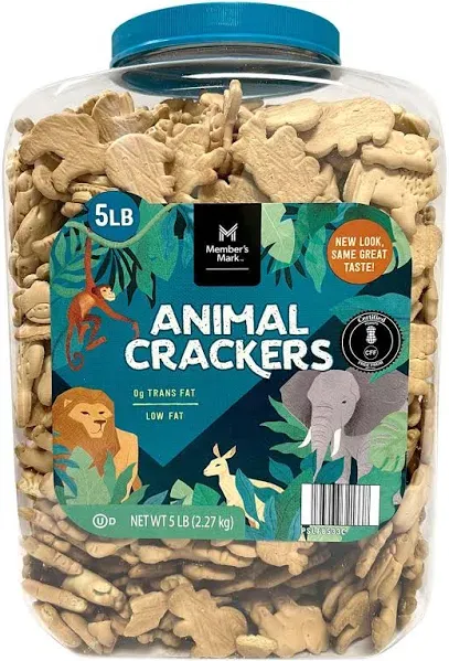 Member&#039;s Mark Animal Crackers Peanut-Free (5 lbs.) Great Price