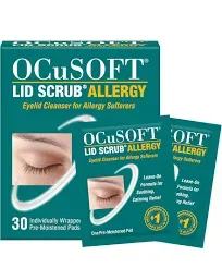 OCuSOFT Lid Scrub Allergy Pads