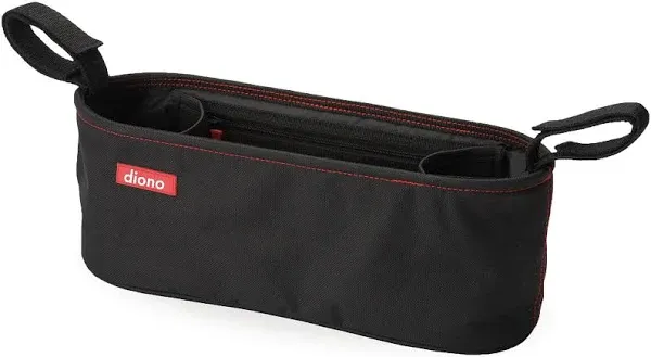 Diono Buggy Buddy Universal Stroller Organizer Insulated Drink Pockets Cargo Bin