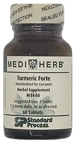 MediHerb Turmeric Forte 60 Tablets