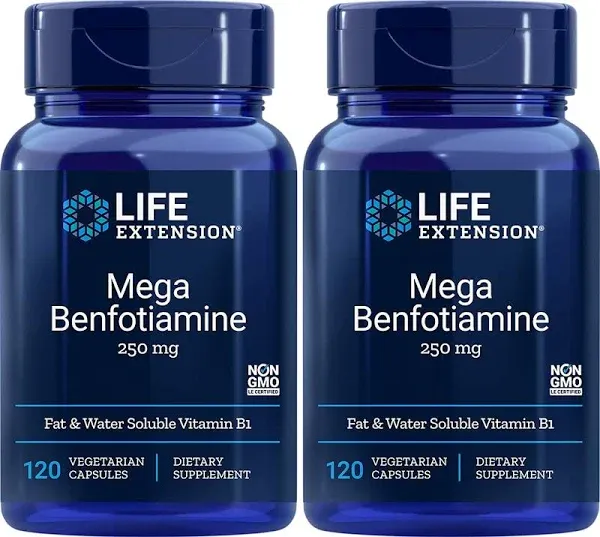 Life Extension Mega Benfotiamine 250 mg