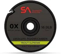 Scientific Anglers 30m Absolute Fluorocarbon Trout Supreme Tippet