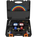 Elitech DMG-3 HVAC Manifold Gauge Set