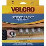 Velcro Brand Sticky Back 30ft x 3/4in Roll Black